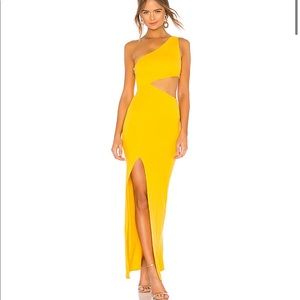 NBD x Naven Marissa Dress Canary Yellow